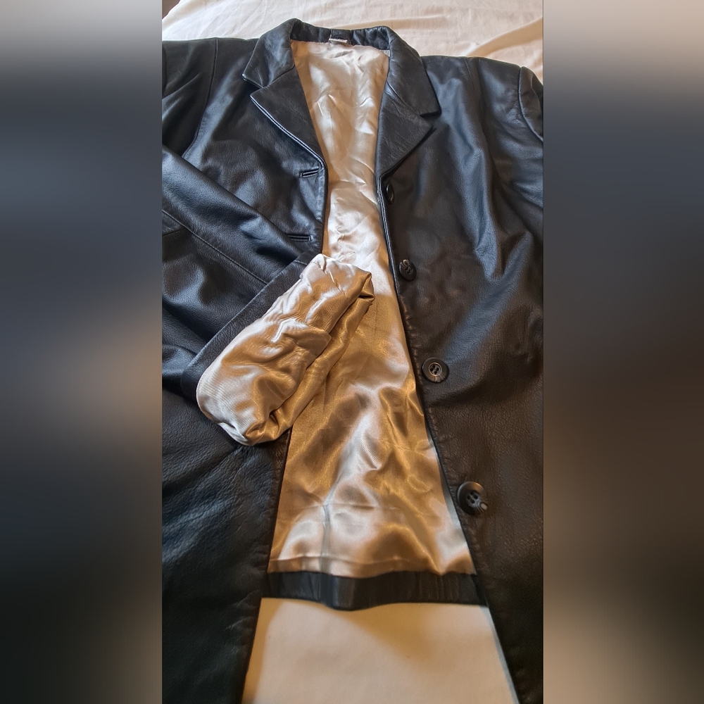 Xl Vintage Soft Leather Jacket